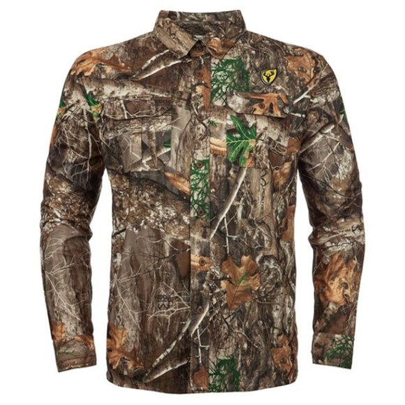 Blockers Outdoors SHIELD SERIES NWT Realtree Edge TERRATEC Hunting Shirt 2XLarge - Picture 1 of 7